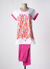 Pyjama rose ROSE POMME pour femme seconde vue