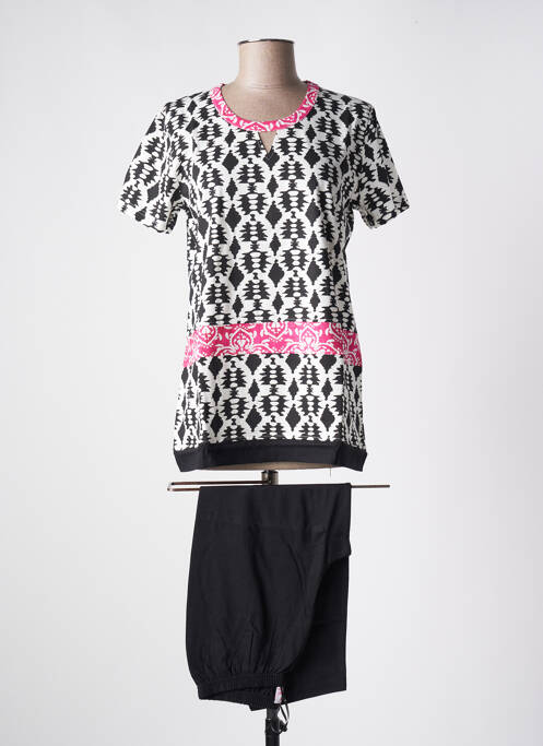Pyjama noir ROSE POMME pour femme