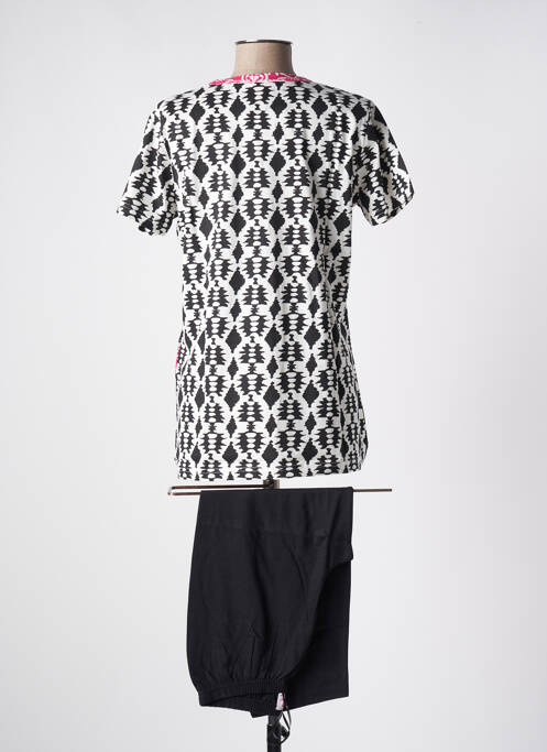 Pyjama noir ROSE POMME pour femme
