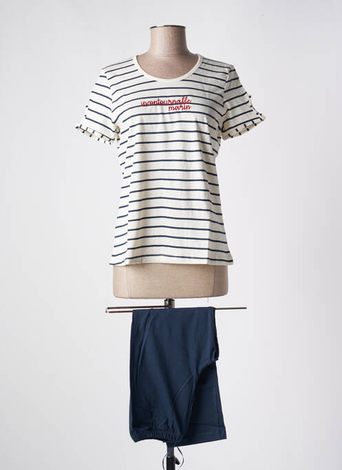 Pyjama beige ROSE POMME pour femme