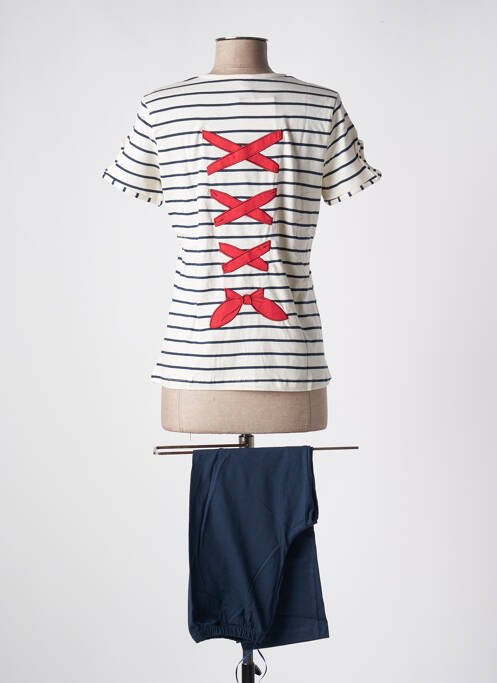 Pyjama beige ROSE POMME pour femme