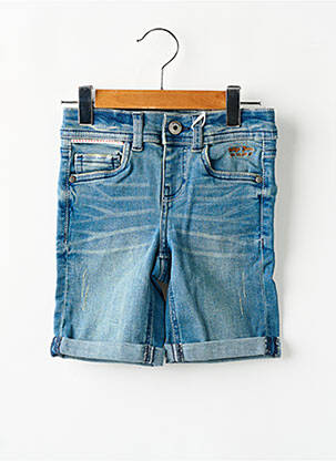 Bermuda tissage denim taille ajustable bleu NAME IT garçon
