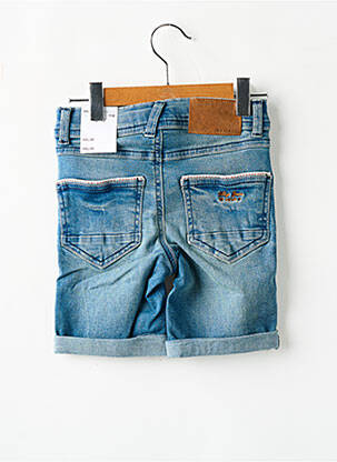 Bermuda tissage denim taille ajustable bleu NAME IT garçon