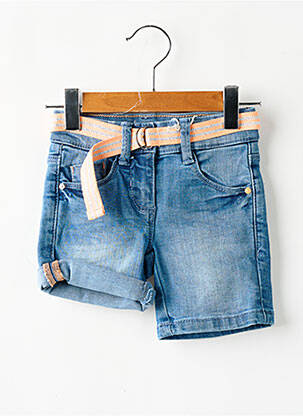 Bermuda slim taille ajustable bleu S.OLIVER fille