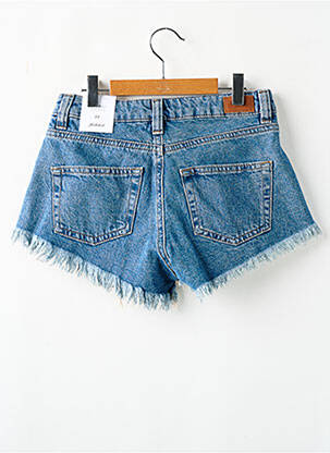 Short tissage denim taille basse bleu SUBDUED femme