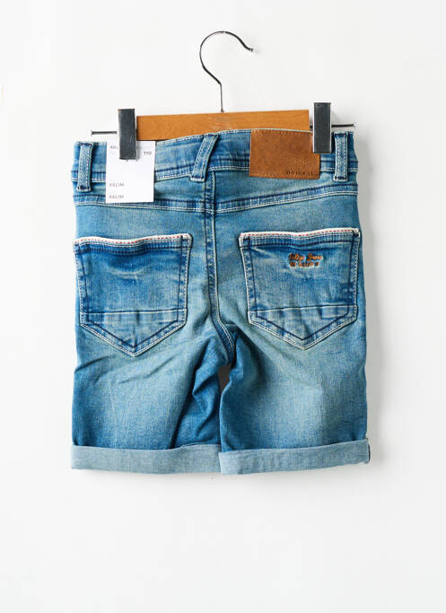 Bermuda tissage denim taille ajustable bleu NAME IT garcon