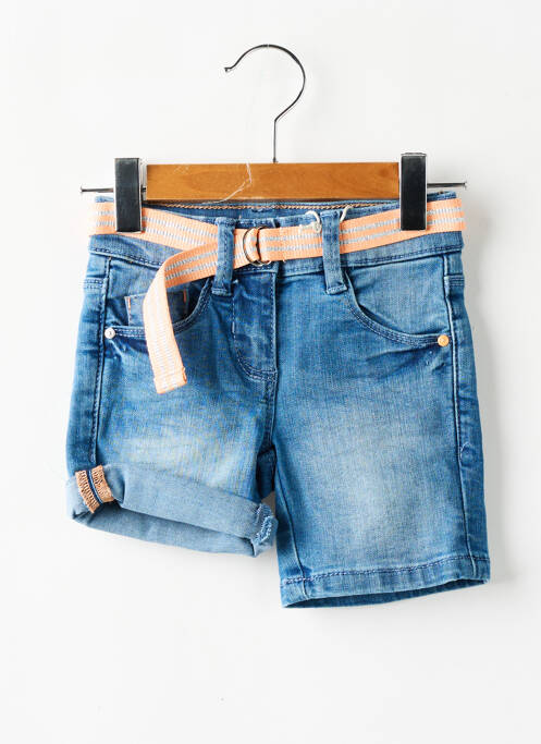 Bermuda slim taille ajustable bleu S.OLIVER fille