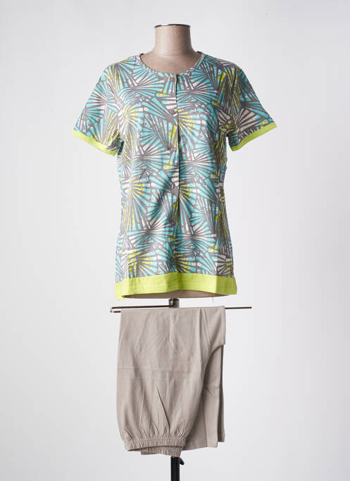 Pyjama beige ROSE POMME pour femme