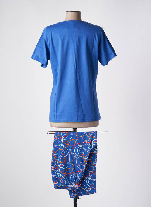Pyjama bleu ROSE POMME pour femme