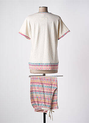 Pyjama tissage jersey beige ROSE POMME femme