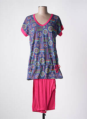 Pyjama tissage jersey violet ROSE POMME femme