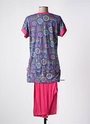 Pyjama tissage jersey violet ROSE POMME femme