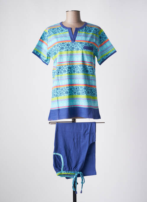 Pyjama bleu ROSE POMME pour femme