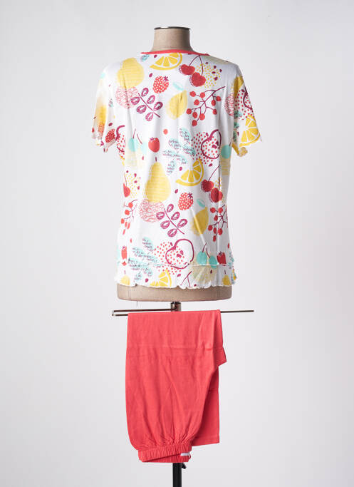 Pyjama rouge ROSE POMME pour femme