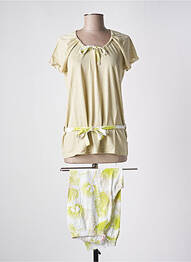 Pyjama tissage jersey vert ROSE POMME femme