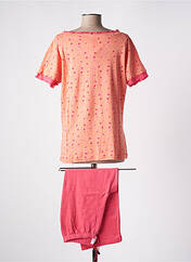 Pyjama orange ROSE POMME pour femme seconde vue