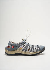 Sandales/Nu pieds bleu RIEKER pour femme seconde vue