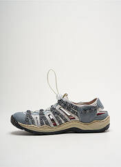 Sandales/Nu pieds bleu RIEKER pour femme seconde vue