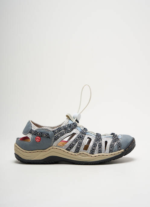 Sandales/Nu pieds bleu RIEKER pour femme