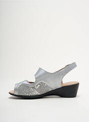 Sandales/Nu pieds argent ARTIKA SOFT pour femme seconde vue