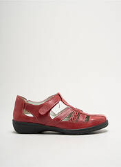 Sandales/Nu pieds rouge BOISSY pour femme seconde vue