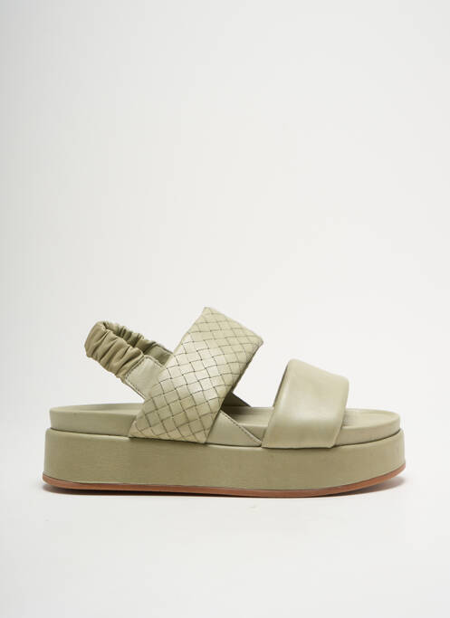 Sandales/Nu pieds vert METAMORF'OSE pour femme