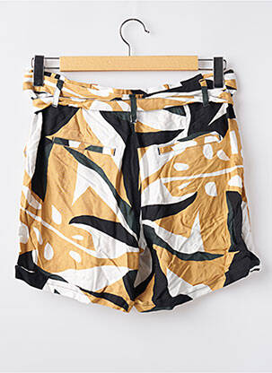 Short coupe fluide taille haute beige STREET ONE femme