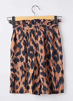 Bermuda taille élastique taille haute marron MEXX femme