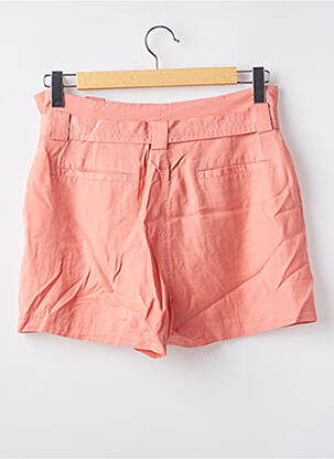 Short taille à pinces taille haute rose SUPERDRY femme