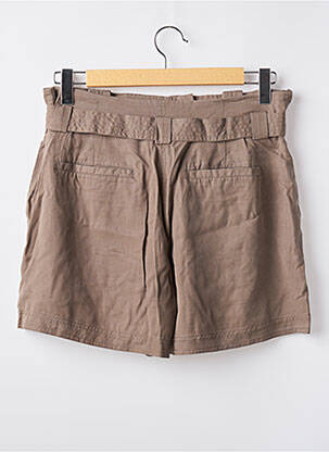 Short coupe fluide taille haute vert SUPERDRY femme