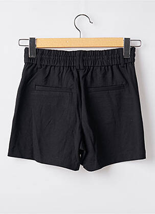 Short coupe droite taille haute noir ONLY femme