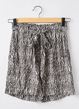 Short coupe fluide taille haute gris GARCIA femme