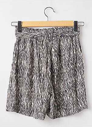 Short coupe fluide taille haute gris GARCIA femme