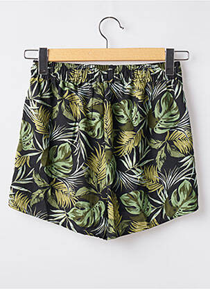 Short taille élastique taille haute vert ONLY femme