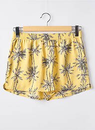 Short taille normale taille normale jaune ONLY femme