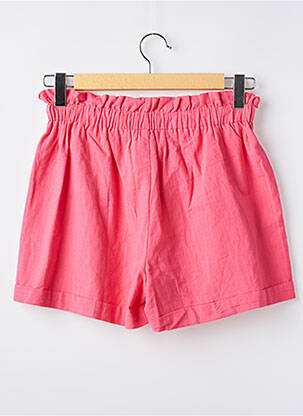 Short taille élastique taille haute rose MOLLY BRACKEN femme