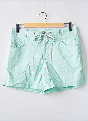 Short fermeture zippée sous rabat boutonné taille normale vert STREET ONE femme