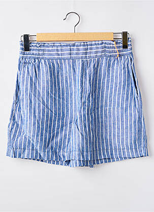 Short taille élastique taille haute bleu STREET ONE femme