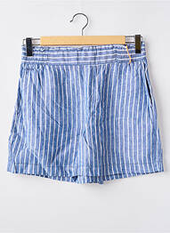 Short taille élastique taille haute bleu STREET ONE femme