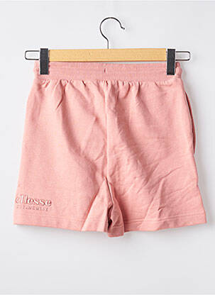 Short coupe droite taille haute rose ELLESSE femme