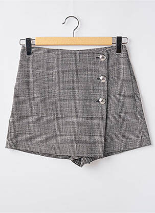 Jupe short gris MNG pour femme