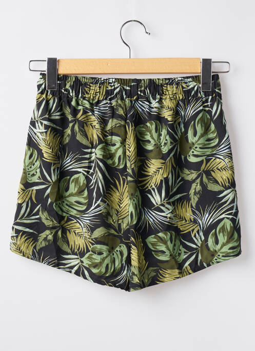 Short taille élastique taille haute vert ONLY femme