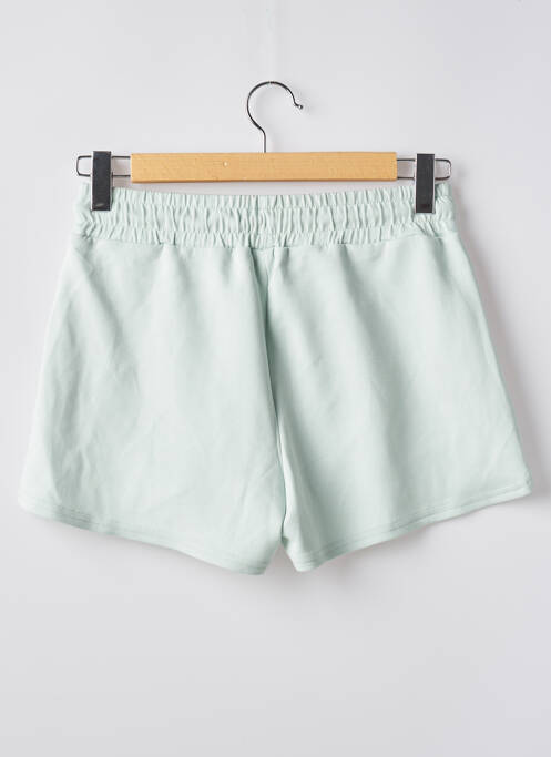 Short coupe droite taille haute vert ONLY femme