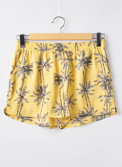 Short jaune ONLY pour femme