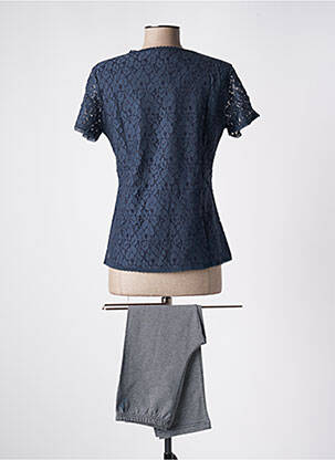 Pyjama tissage jersey bleu ROSE POMME femme