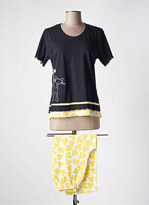 Pyjama tissage jersey jaune ROSE POMME femme