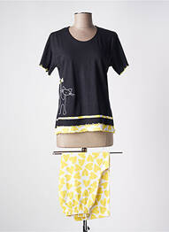 Pyjama tissage jersey jaune ROSE POMME femme