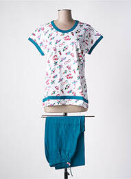 Pyjama tissage jersey vert ROSE POMME femme