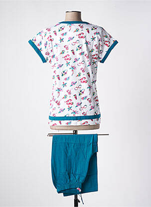 Pyjama tissage jersey vert ROSE POMME femme