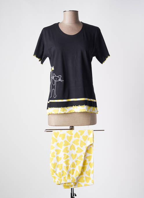 Pyjama jaune ROSE POMME pour femme